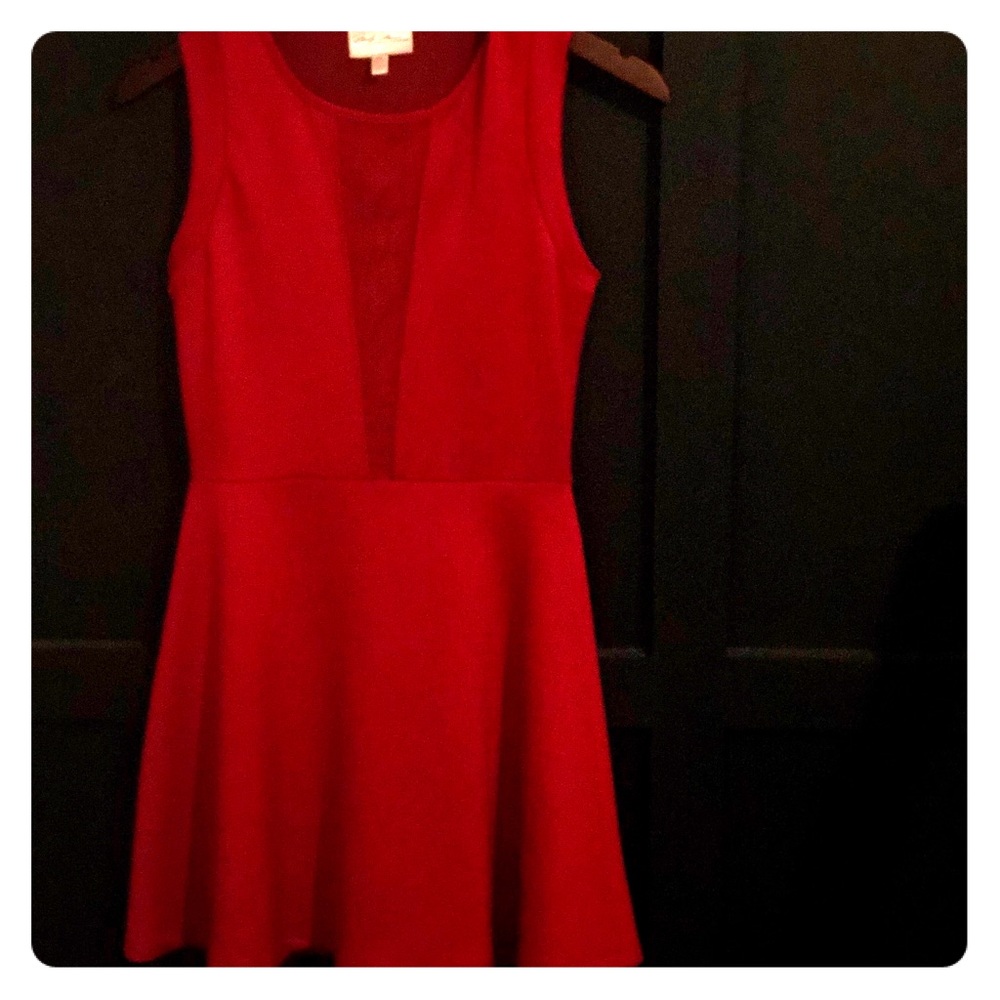 Red dress